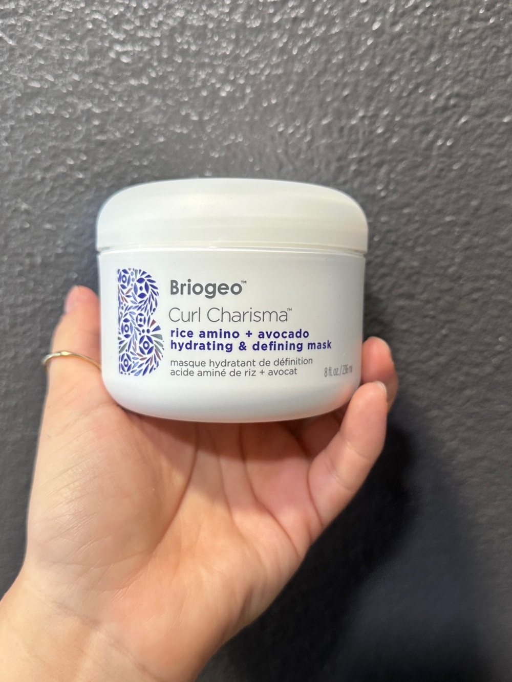 Briogeo Curl Charisma Hydrating & Defining Mask - White Jar